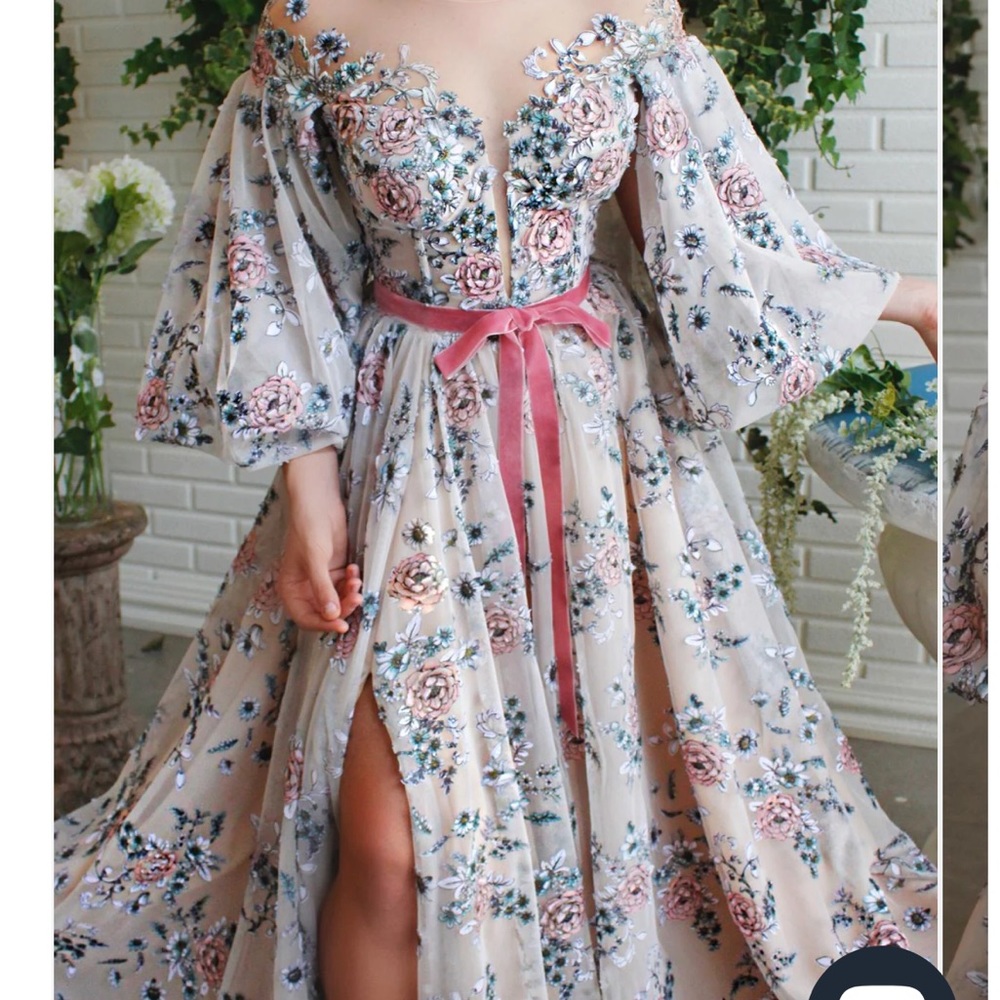 Teuta Matoshi J'adore Blooms Gown